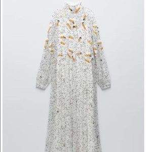 Zara Limited Edition Designer Maxi Sequin Dress // Medium